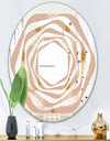 Pineapple Summer Bliss VII - Modern Round or Oval Wall Mirror - Whirl