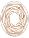 Pineapple Summer Bliss VII - Modern Round or Oval Wall Mirror - Whirl