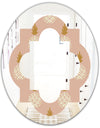 Pineapple Summer Bliss VII - Modern Round or Oval Wall Mirror - Quatrefoil