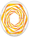 Retro Square Design VIII - Modern Round or Oval Wall Mirror - Whirl