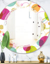 Retro Circular Design II - Modern Round or Oval Wall Mirror - Triple C