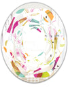 Retro Circular Design II - Modern Round or Oval Wall Mirror - Whirl