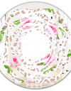 Leopard Fur Safari IV - Modern Round or Oval Wall Mirror - Whirl