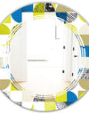 Circular Retro Design I - Modern Round or Oval Wall Mirror - Triple C