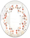 Retro Abstract Design XIX - Modern Round or Oval Wall Mirror - Quatrefoil