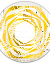 Abstract Retro Geometric IV - Modern Round or Oval Wall Mirror - Whirl