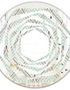 Ornament with decorative elements. - Modern Round or Oval Wall Mirror - Whirl