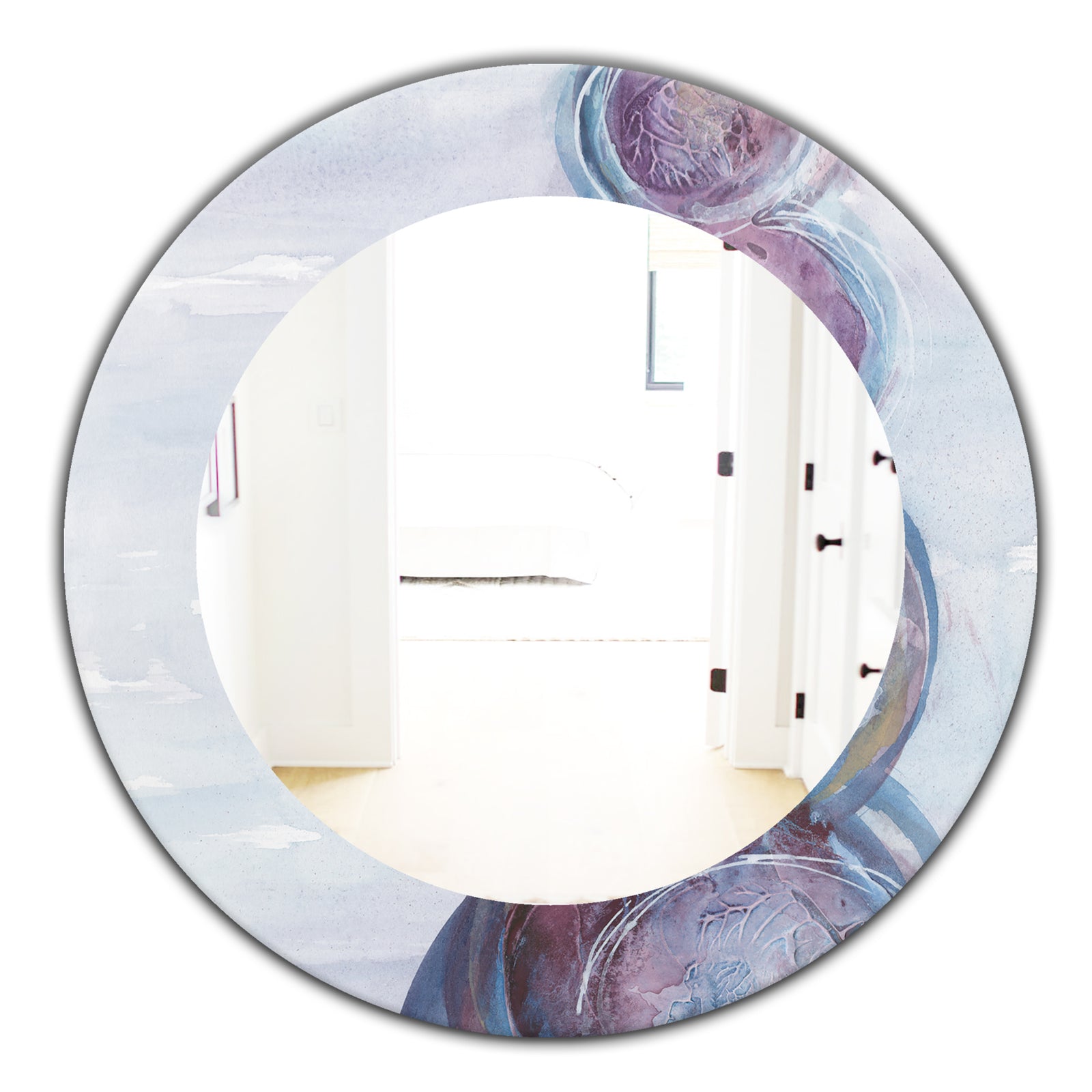 Silver Orchid Alba Modern Bathroom Mirror