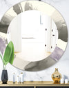 Minimal Geometric Gesture IV - Modern Mirror - Oval or Round Wall Mirror