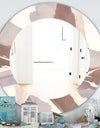 White and Placid I Blush - Traditional Mirror - Oval or Round Wall Mirror