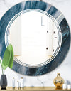 Porch Den 'Splash Blue Indigo - Wall Mirror