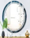 Porch Den 'Splash Blue Indigo - Wall Mirror