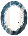 Porch Den 'Splash Blue Indigo - Wall Mirror