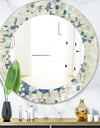 Porch & Den 'Geometric Blue Spots - Modern Mirror