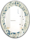 Porch & Den 'Geometric Blue Spots - Modern Mirror