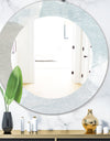 Porch & Den 'Grey and White Collage I - Modern Mirror