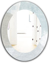 Porch & Den 'Grey and White Collage I - Modern Mirror