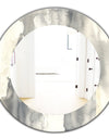 Gold Glamour Direction I - Modern Mirror - Frameless Oval or Round Wall Mirror