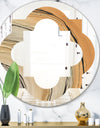 Glam Canion II - Modern Round or Oval Wall Mirror - Quatrefoil