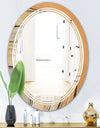 Glam Canion II - Modern Round or Oval Wall Mirror - Triple C