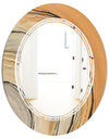 Glam Canion II - Modern Round or Oval Wall Mirror - Triple C