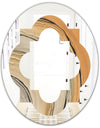 Glam Canion II - Modern Round or Oval Wall Mirror - Quatrefoil