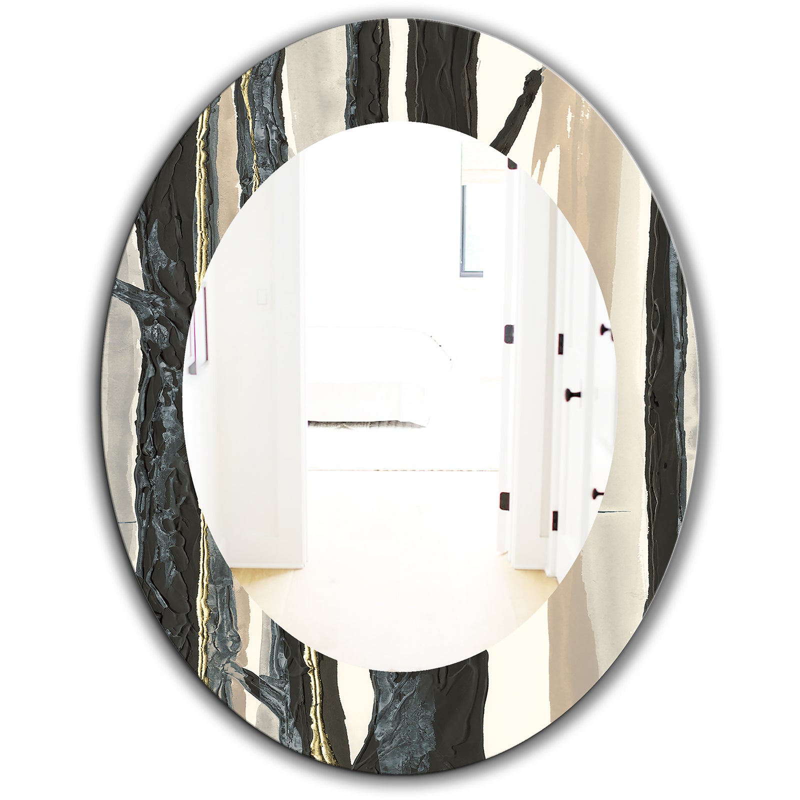 Porch & Den 'Forest Silhouette II - Modern Mirror