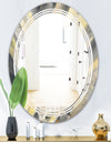 Porch Den 'Geometric Beige Glacier - Wall Mirror