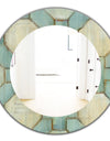Geometric Title Element - Modern Mirror - Oval or Round Wall Mirror