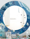 Water III - Traditional Mirror - Oval or Round Wall Mirror