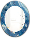Water III - Traditional Mirror - Oval or Round Wall Mirror