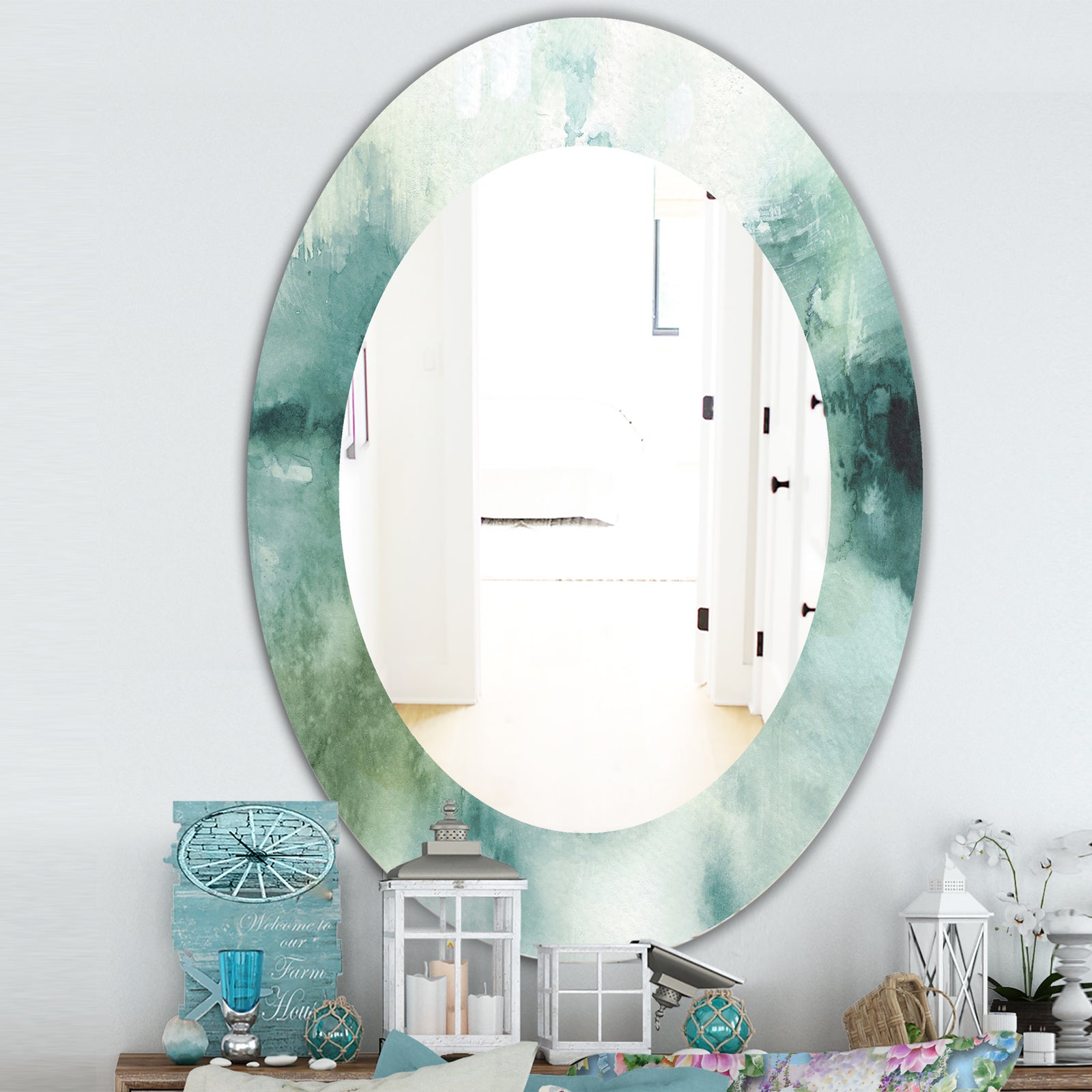 Porch & Den 'Lost Into The Blue - Traditional Mirror