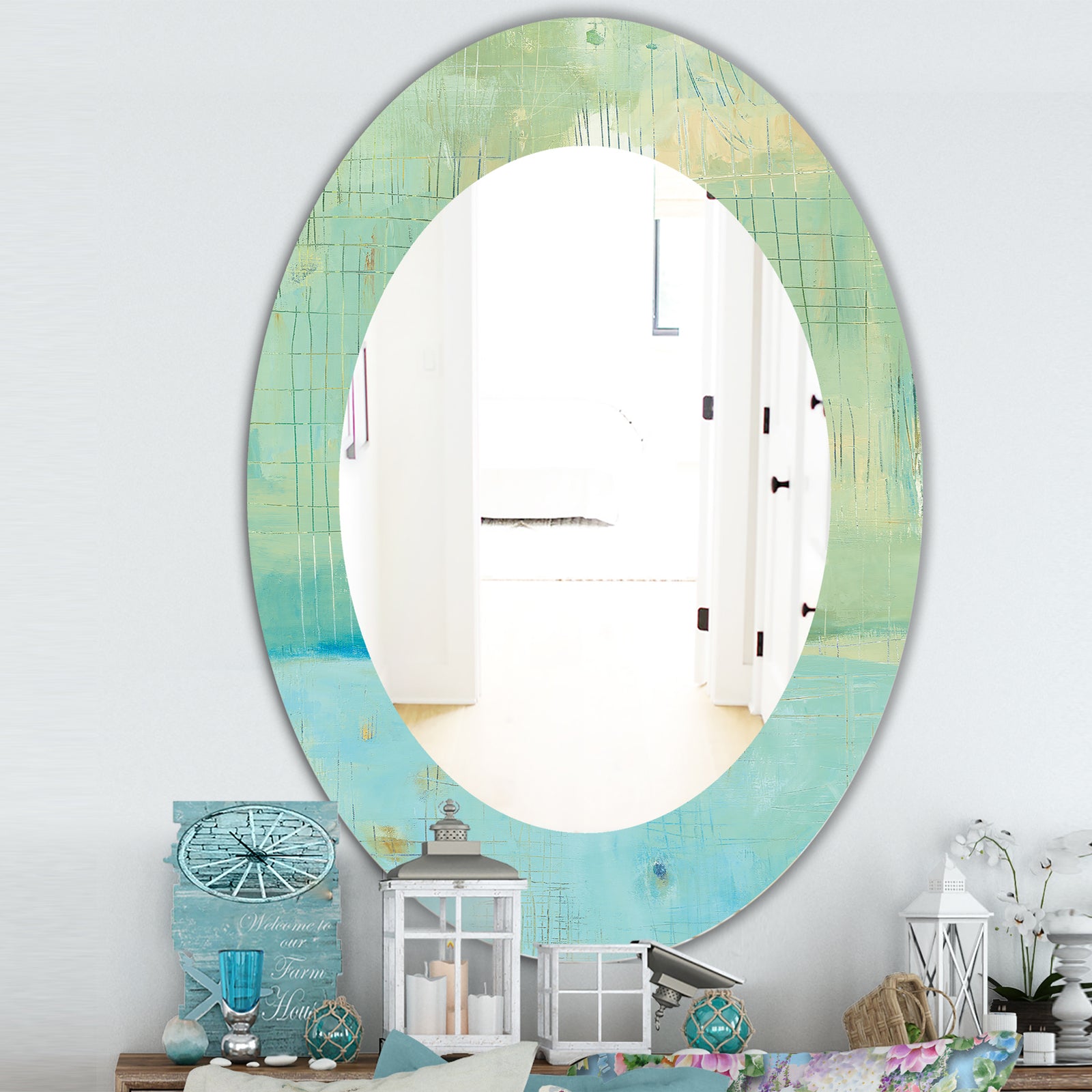 Porch & Den 'Dreaming Of The Shore I - Traditional Mirror
