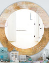 Amber Modern Horizon - Traditional Mirror - Oval or Round Wall Mirror