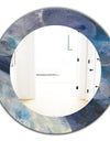 Porch & Den Daniel Indigo Abstract Pattern Mirror