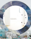 Porch & Den Daniel Indigo Abstract Pattern Mirror