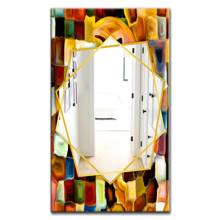 Way Of Inner Paint - Modern Mirror - Frameless Contemporary Wall Mirror