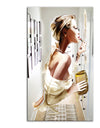 Fashion Woman - Fashion Art Mirror - Contemporary print on Mirror