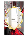 Fractal Deep Into Middle - Modern Mirror - Frameless Contemporary Wall Mirror