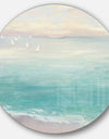 From the Shore - Farmhouse Metal Circle Wall Art