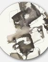 Geometric Glam Square II - Glam Metal Circle Wall Art
