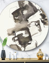 Geometric Glam Square II - Glam Metal Circle Wall Art