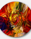 Illusions Of Stained Glass - Abstract Glossy Metal Wall Art