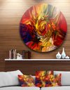 Illusions Of Stained Glass - Abstract Glossy Metal Wall Art