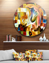 Way of Inner Paint - Abstract Glossy Metal Wall Art