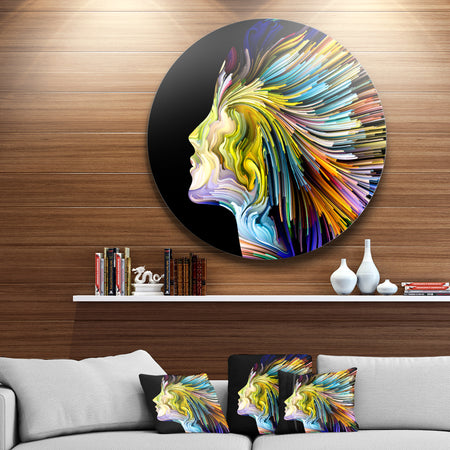Endless Imagination - Abstract Glossy Metal Wall Art