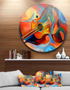 Music and Rhythm - Abstract Glossy Metal Wall Art