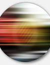 Horizontal Lights - Contemporary Art Circle Wall Art