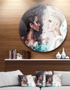 Evil and Good Women - Portrait Disc Metal Wall Art