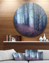 Mysterious Fairytale Wood - Landscape Photo Disc Metal Artwork